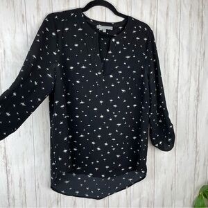 Anthropologie Daniel Rain dandelion blouse top Medium